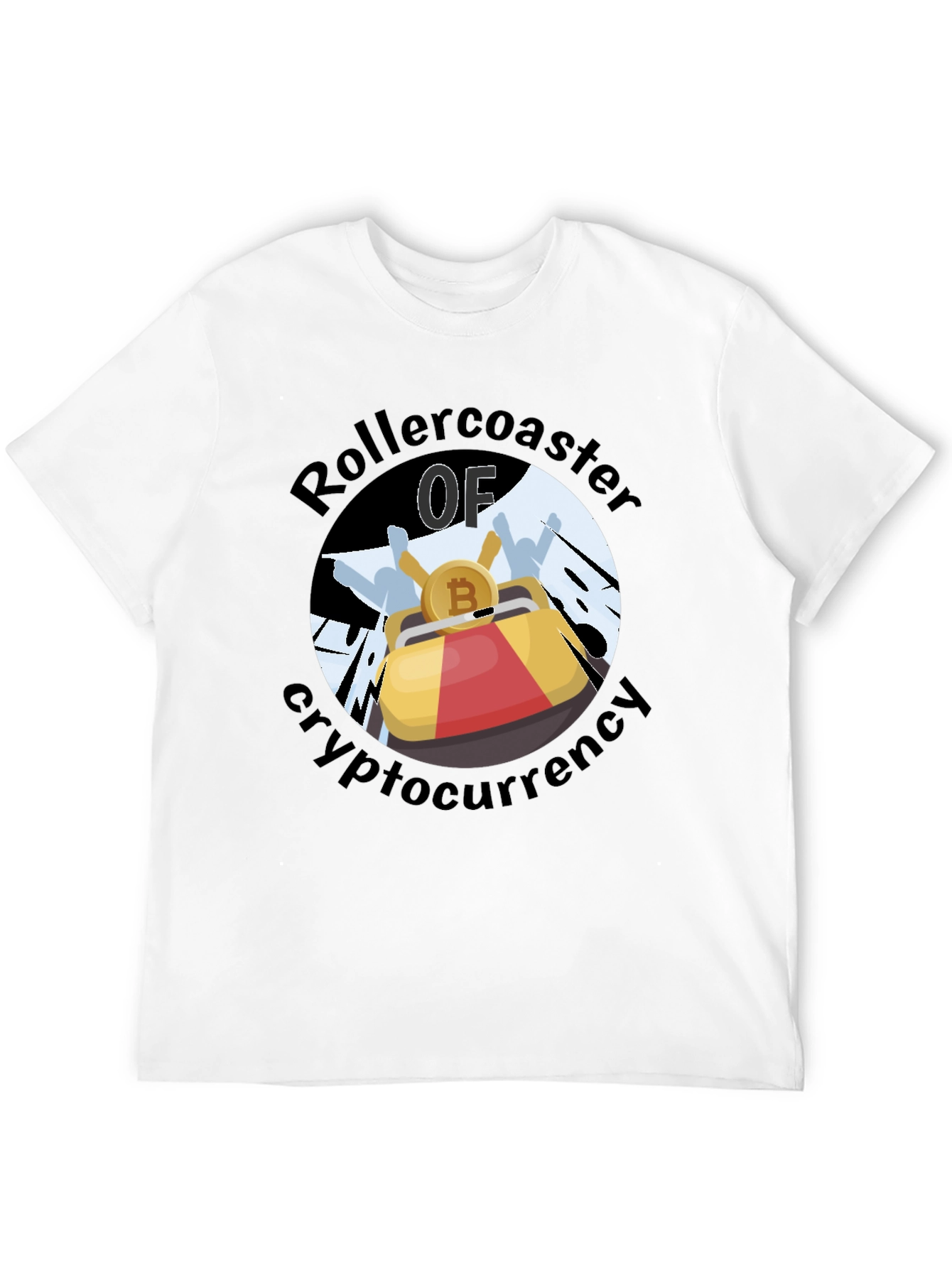 Cryptocurrency Rollercoaster T-Shirt