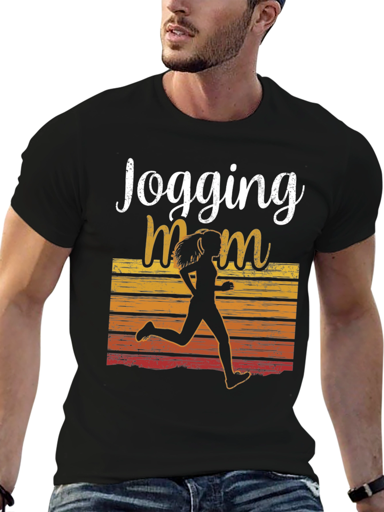 Jogging Mom Graphic Tee - Runners Delight