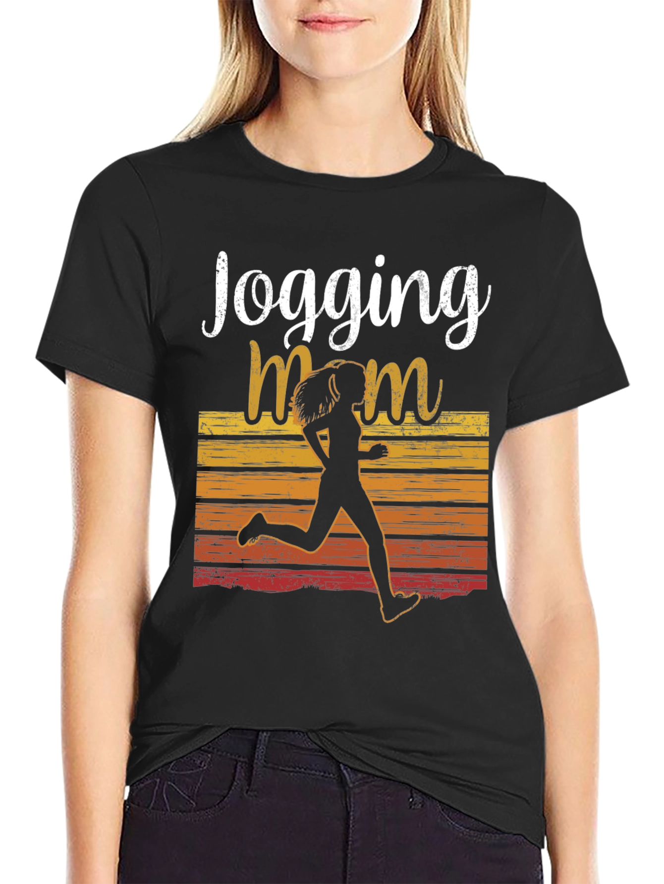 Jogging Mom Graphic Tee - Runners Delight