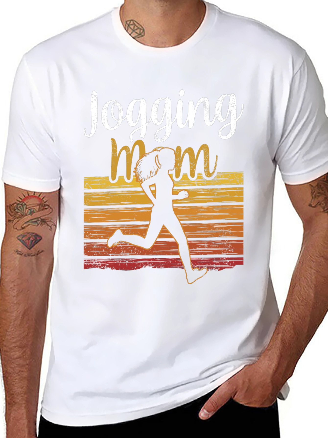 Jogging Mom Graphic Tee - Runners Delight