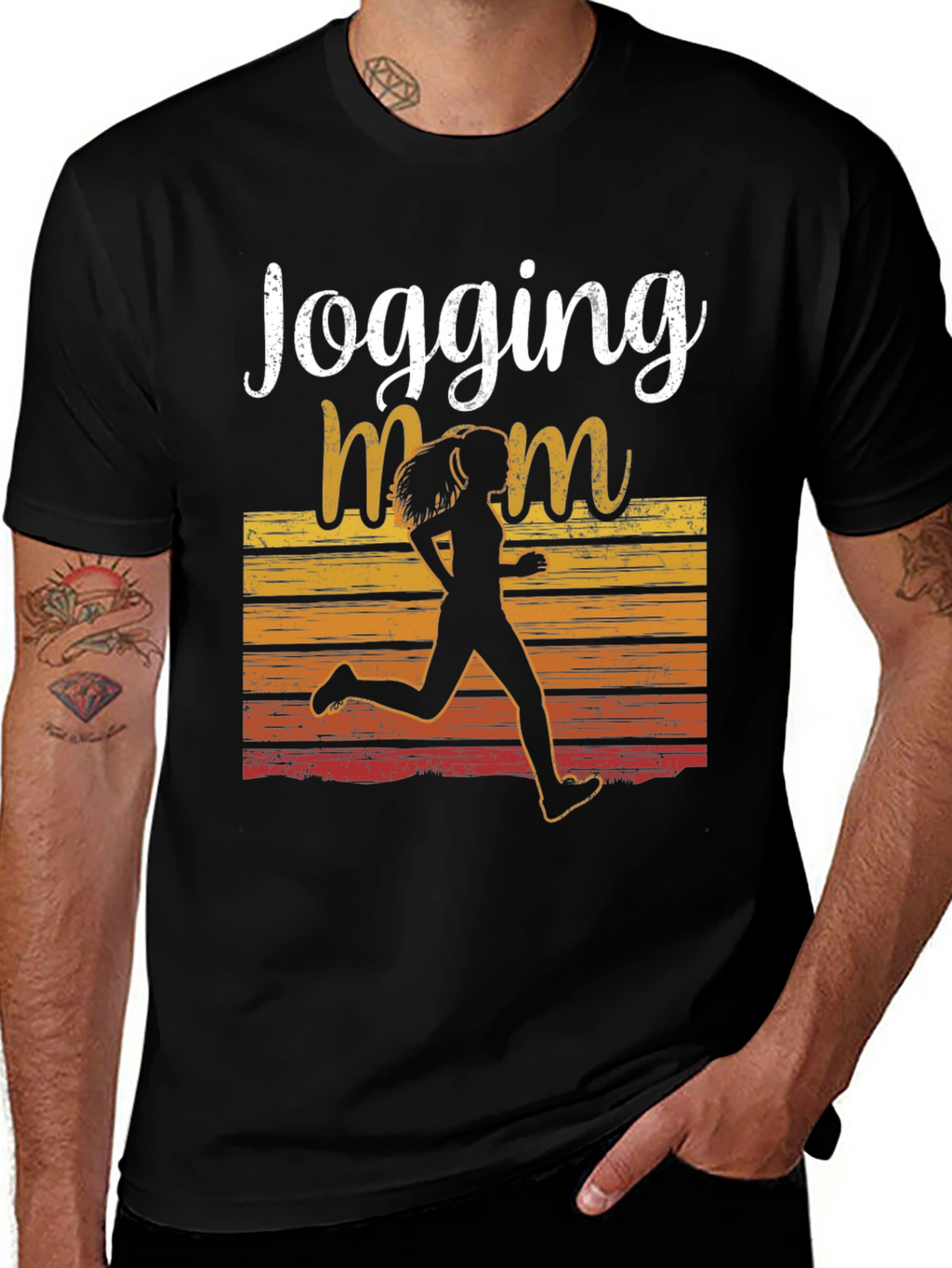 Jogging Mom Graphic Tee - Runners Delight