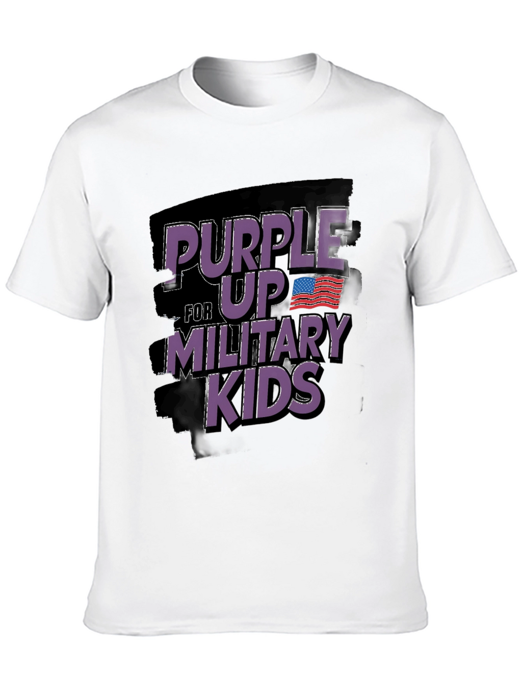 Purple Up Military Kids T-Shirt