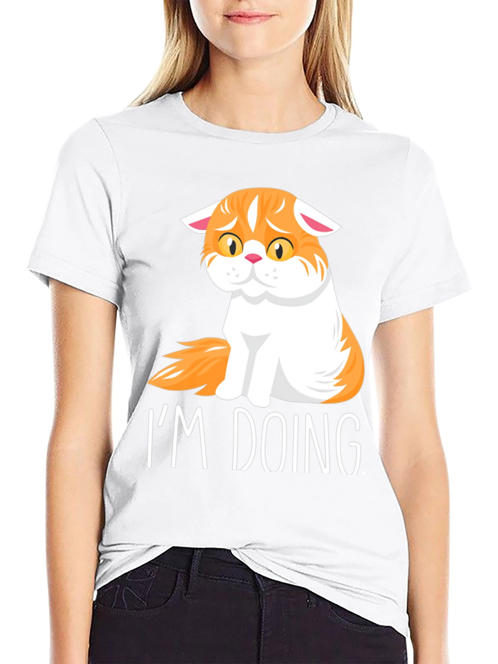 Im Doing Cat T-Shirt - Comfort & Style