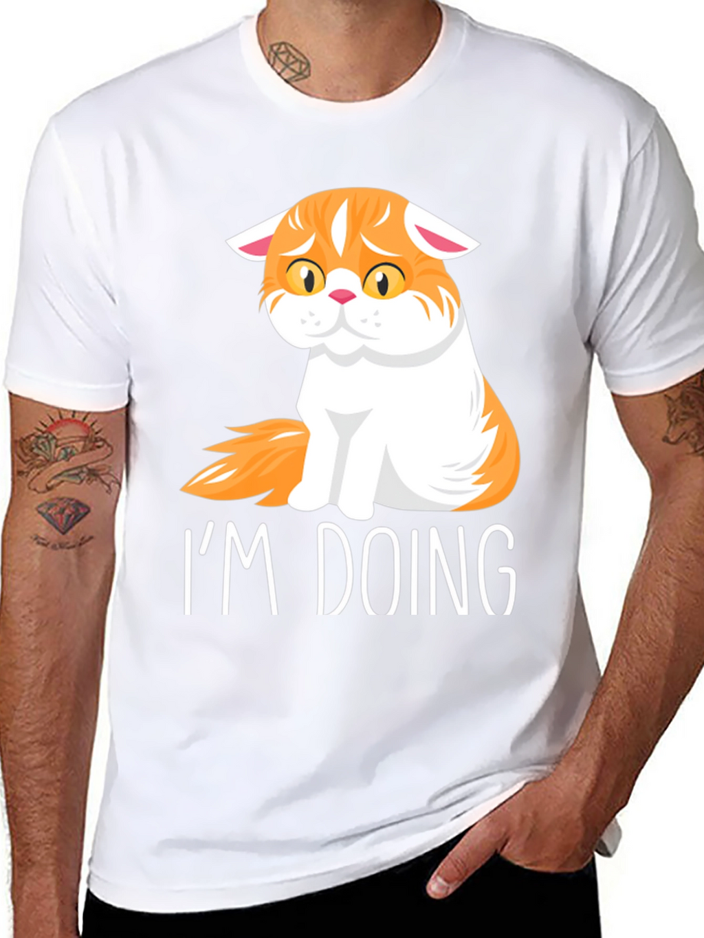 Im Doing Cat T-Shirt - Comfort & Style