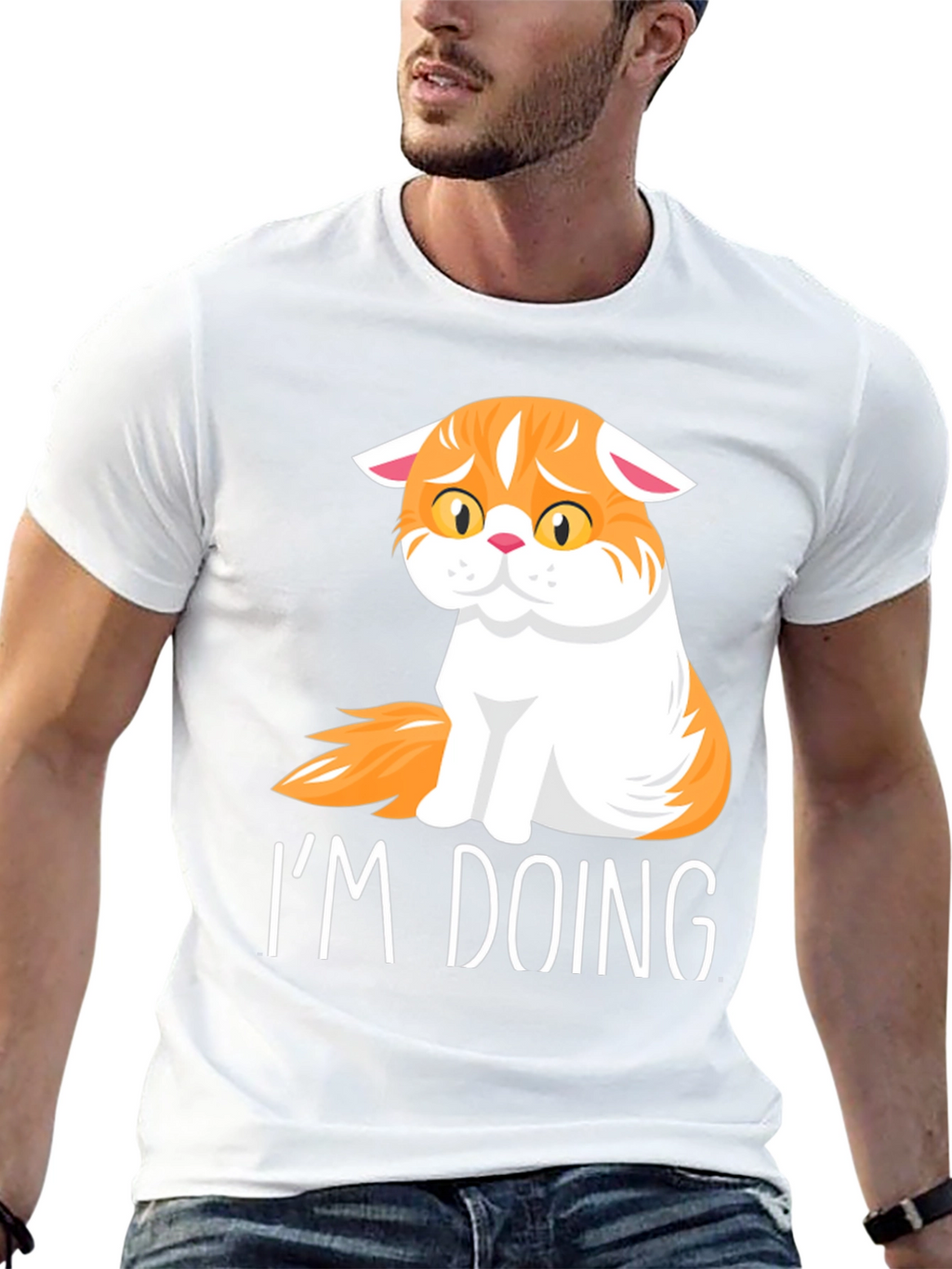 Im Doing Cat T-Shirt - Comfort & Style