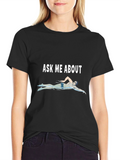 Ask Me About Swimming T-Shirt