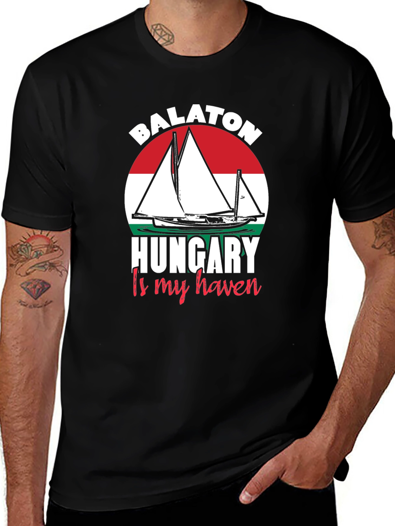 Balaton Hungary is My Haven T-Shirt