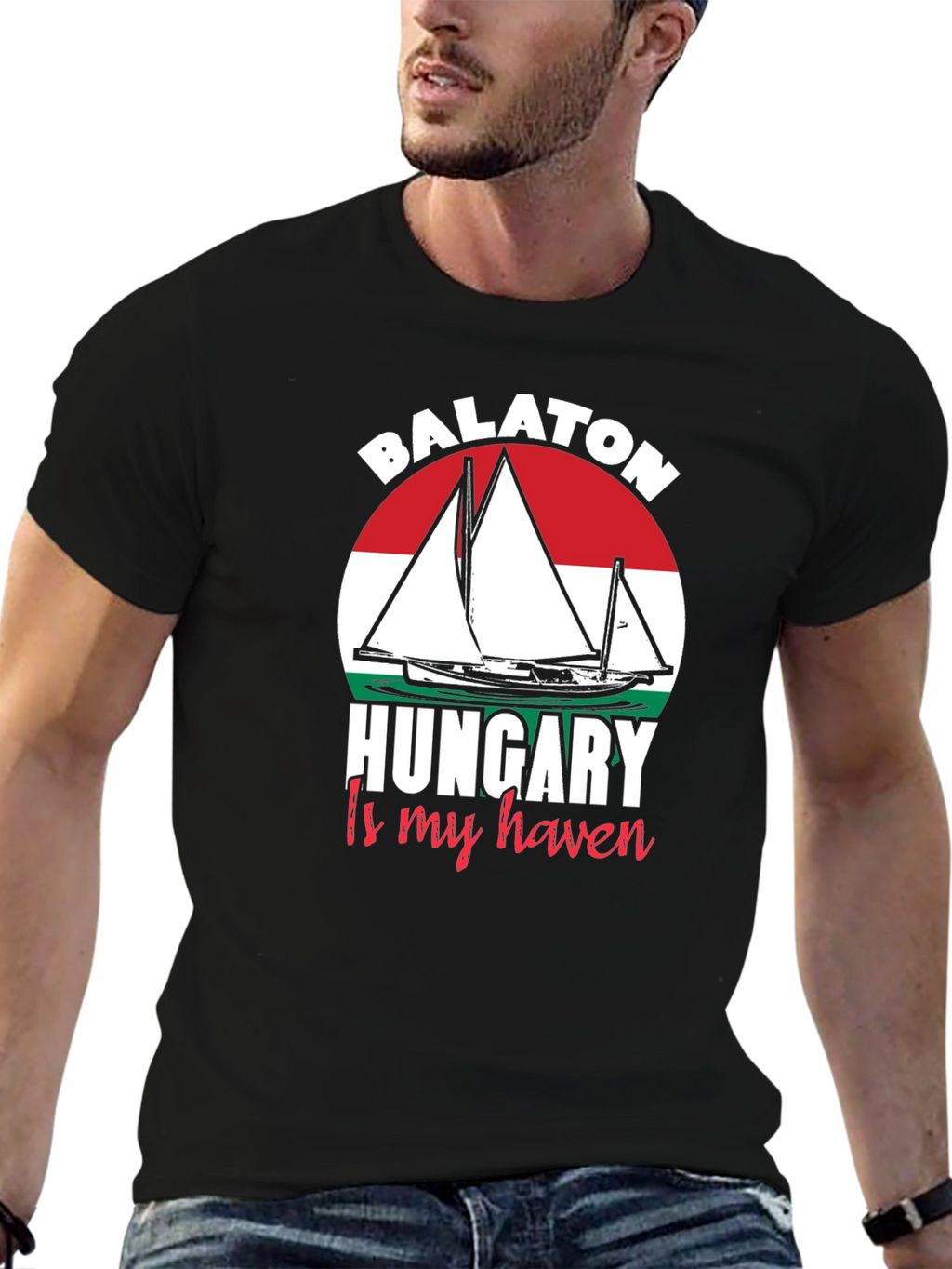 Balaton Hungary is My Haven T-Shirt