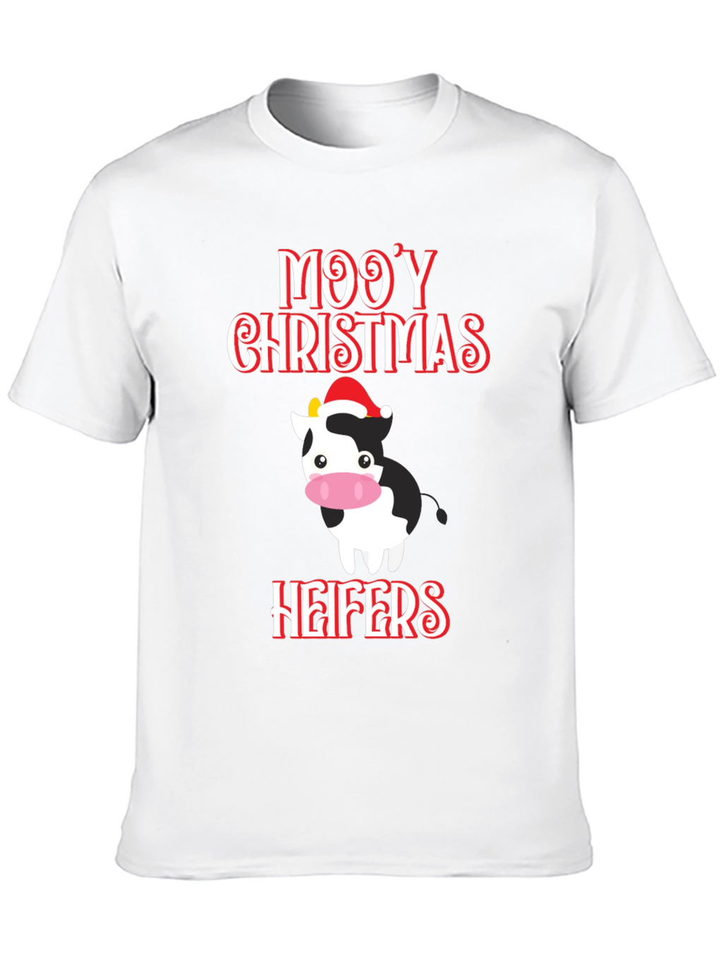 Mooy Christmas Heifers Graphic Tee