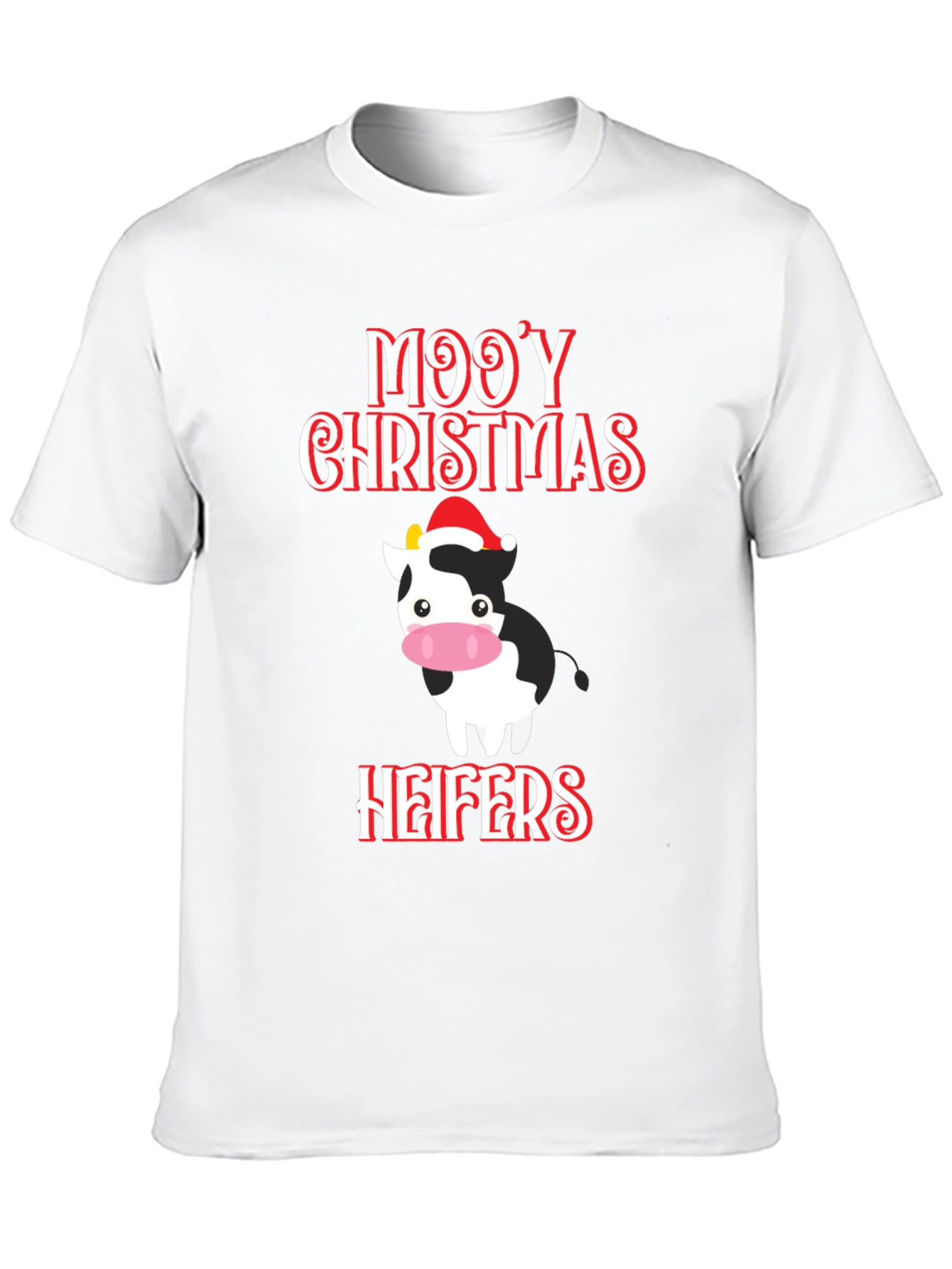 Mooy Christmas Heifers Graphic Tee
