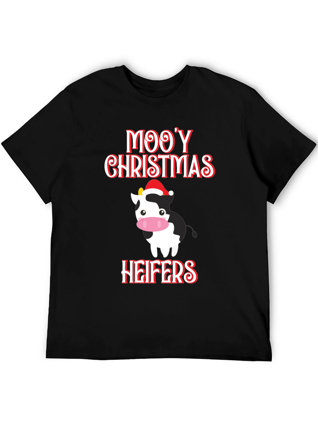 Mooy Christmas Heifers Graphic Tee