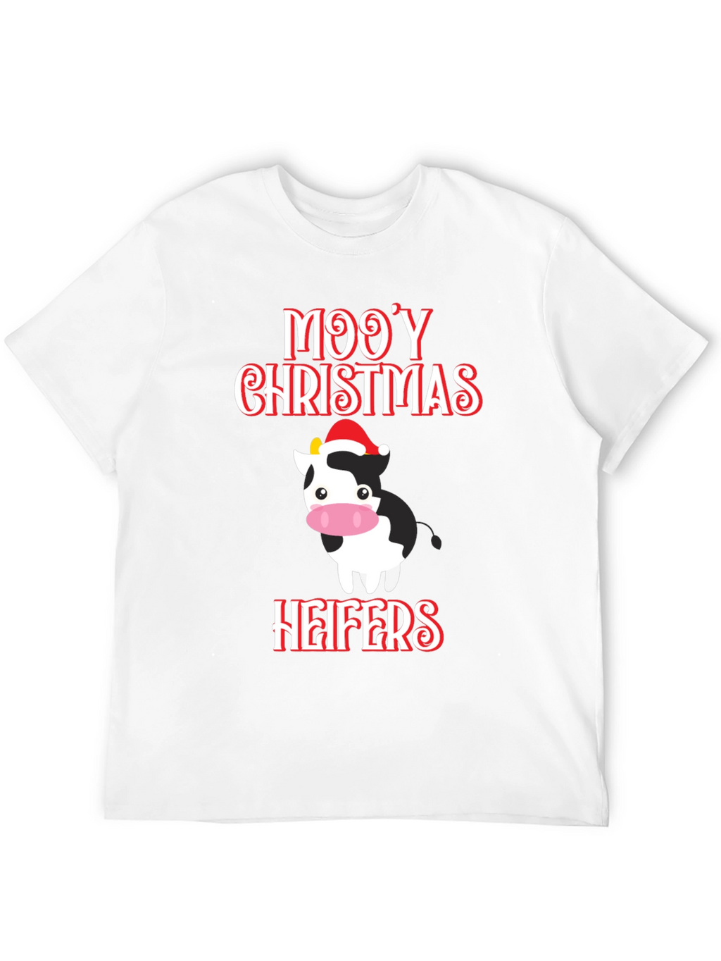 Mooy Christmas Heifers Graphic Tee