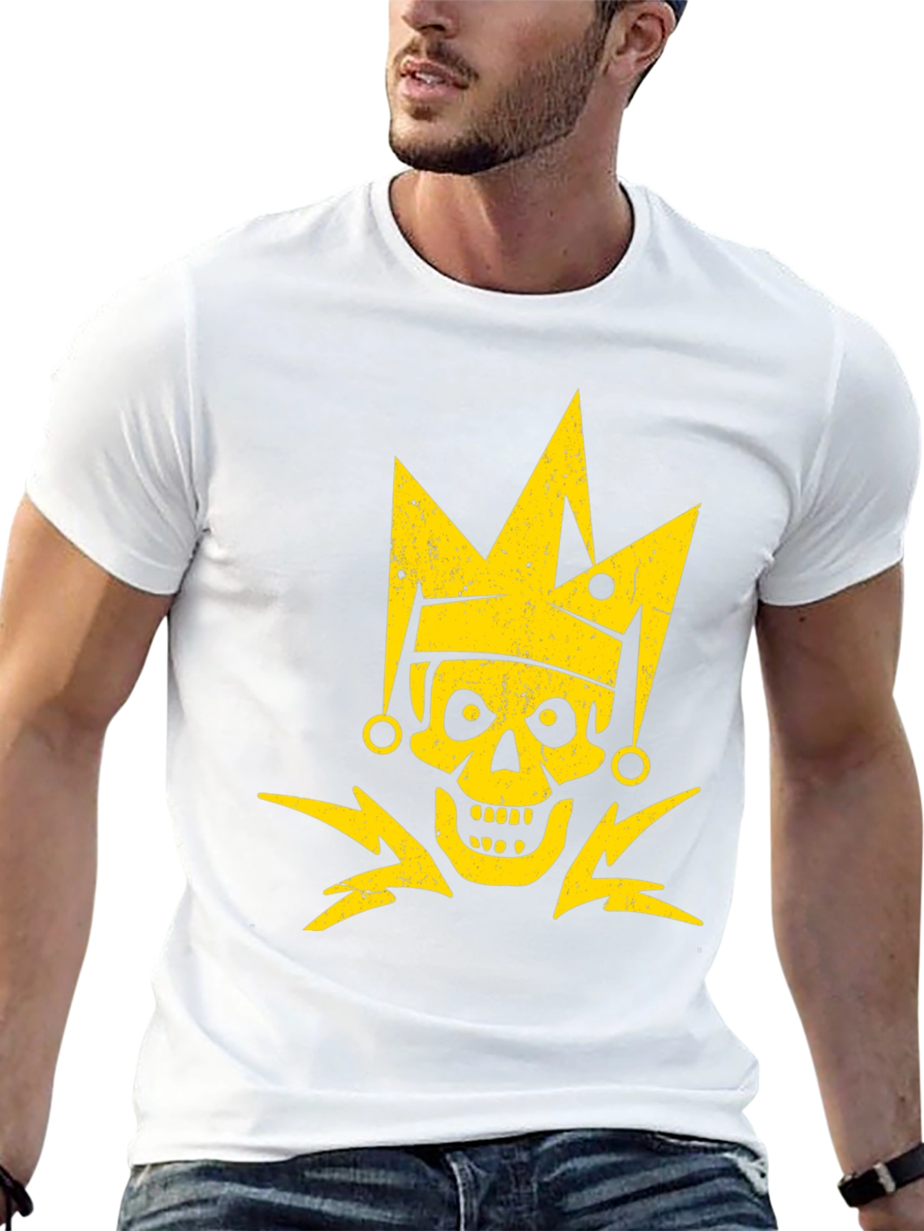 Skull King Graphic T-Shirt - Black