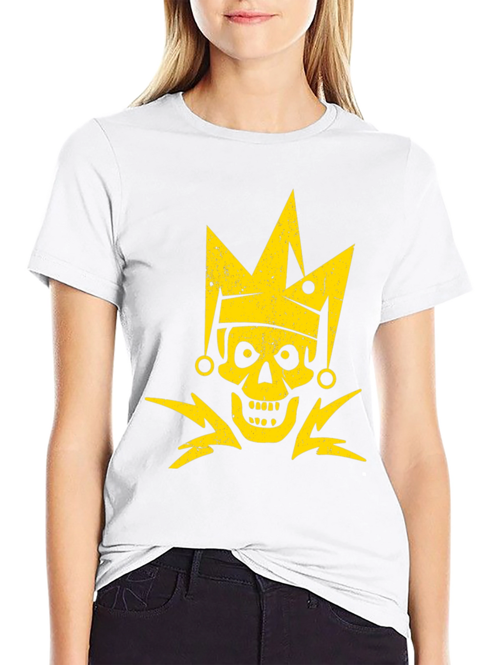 Skull King Graphic T-Shirt - Black
