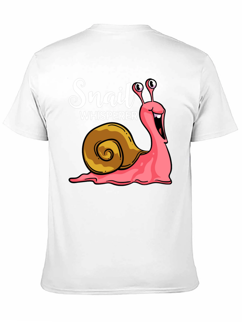 Snail Whisperer Graphic Tee - Novelty T-Shirt