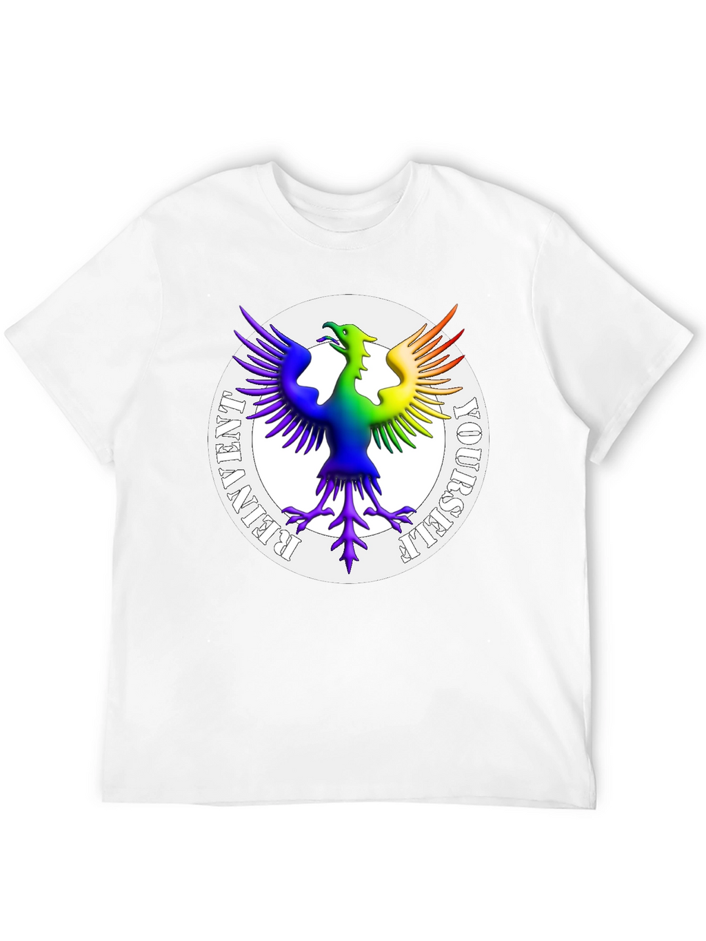 Rainbow Phoenix Reinvent Yourself T-Shirt