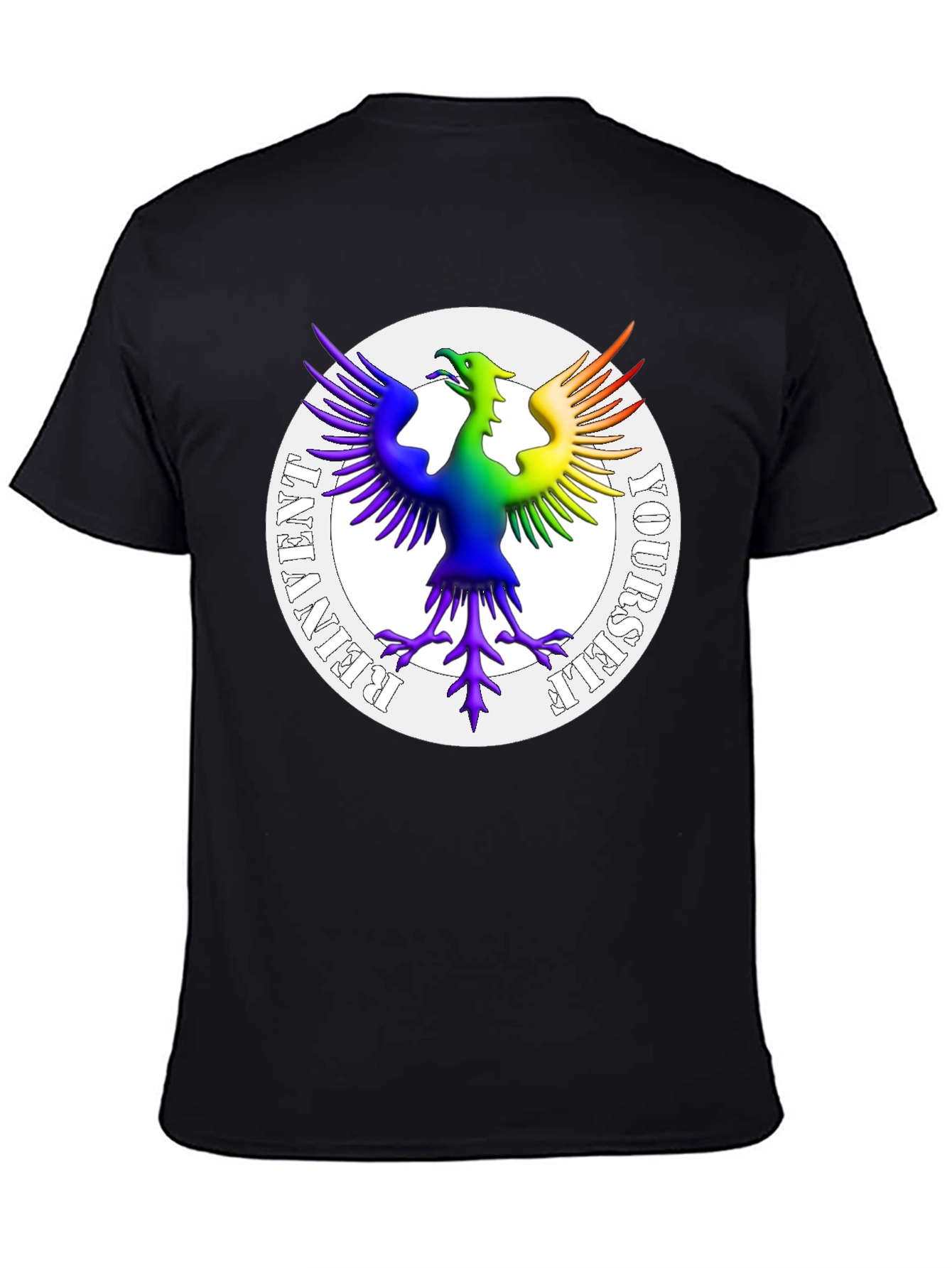 Rainbow Phoenix Reinvent Yourself T-Shirt