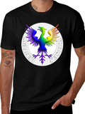 Rainbow Phoenix Reinvent Yourself T-Shirt