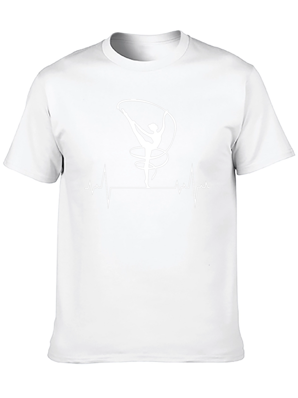 Gymnast Heartbeat T-Shirt - Black
