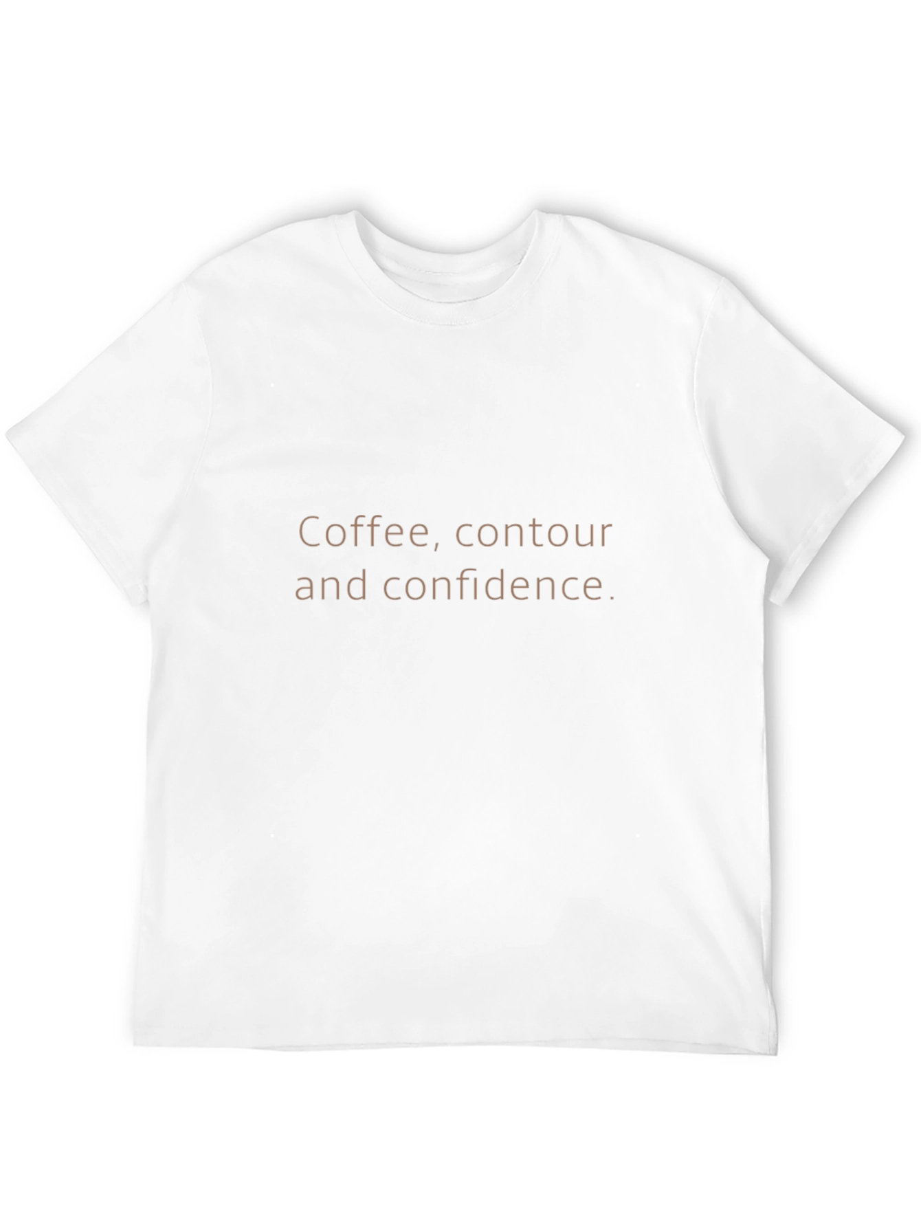 Coffee Contour Confidence T-Shirt