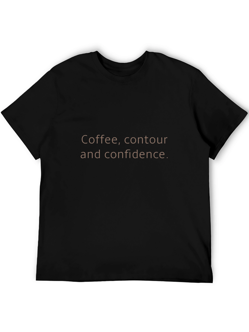 Coffee Contour Confidence T-Shirt