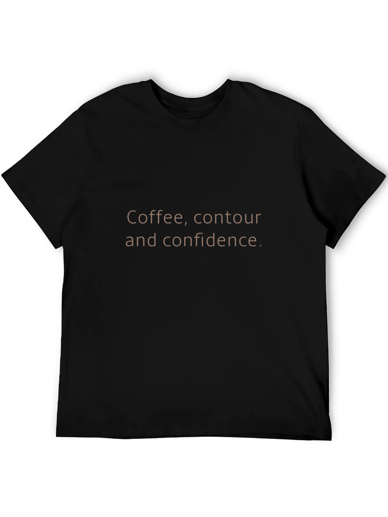 Coffee Contour Confidence T-Shirt