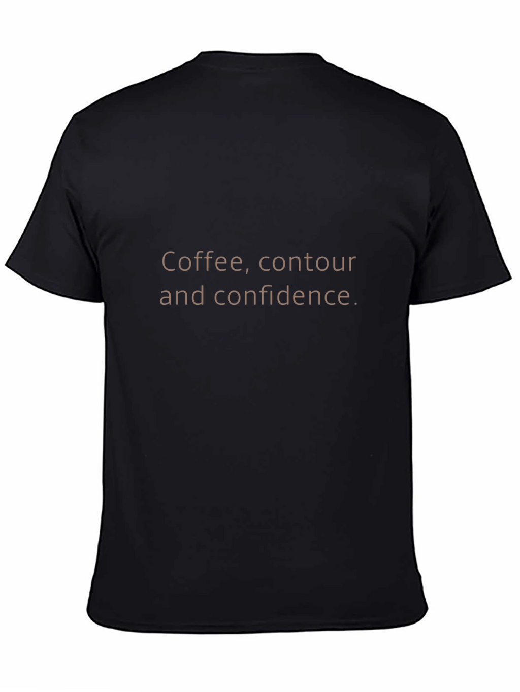 Coffee Contour Confidence T-Shirt