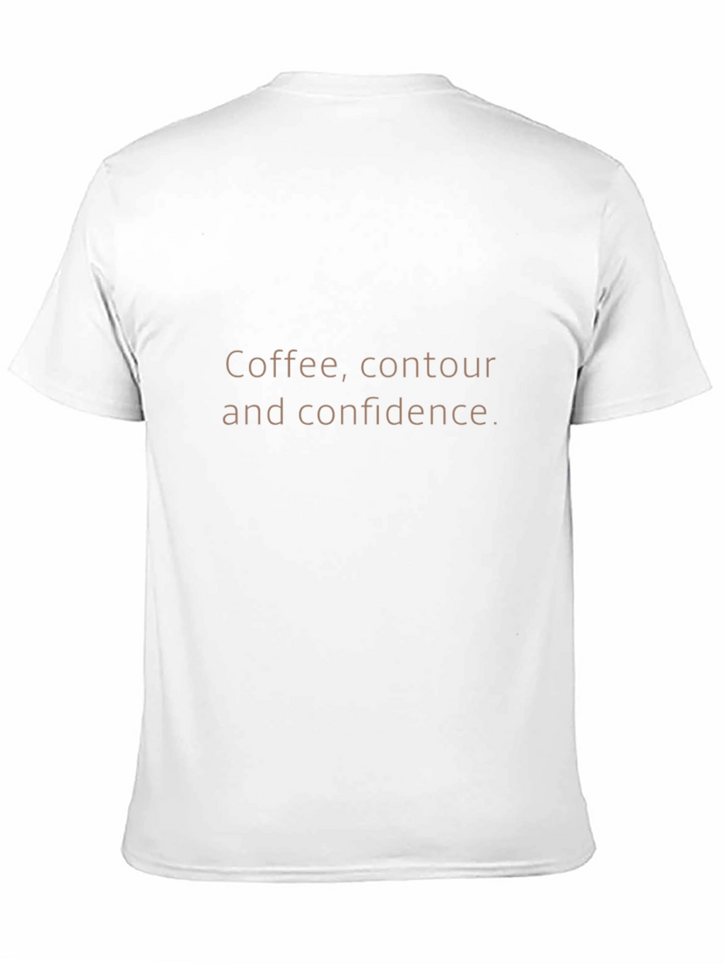 Coffee Contour Confidence T-Shirt