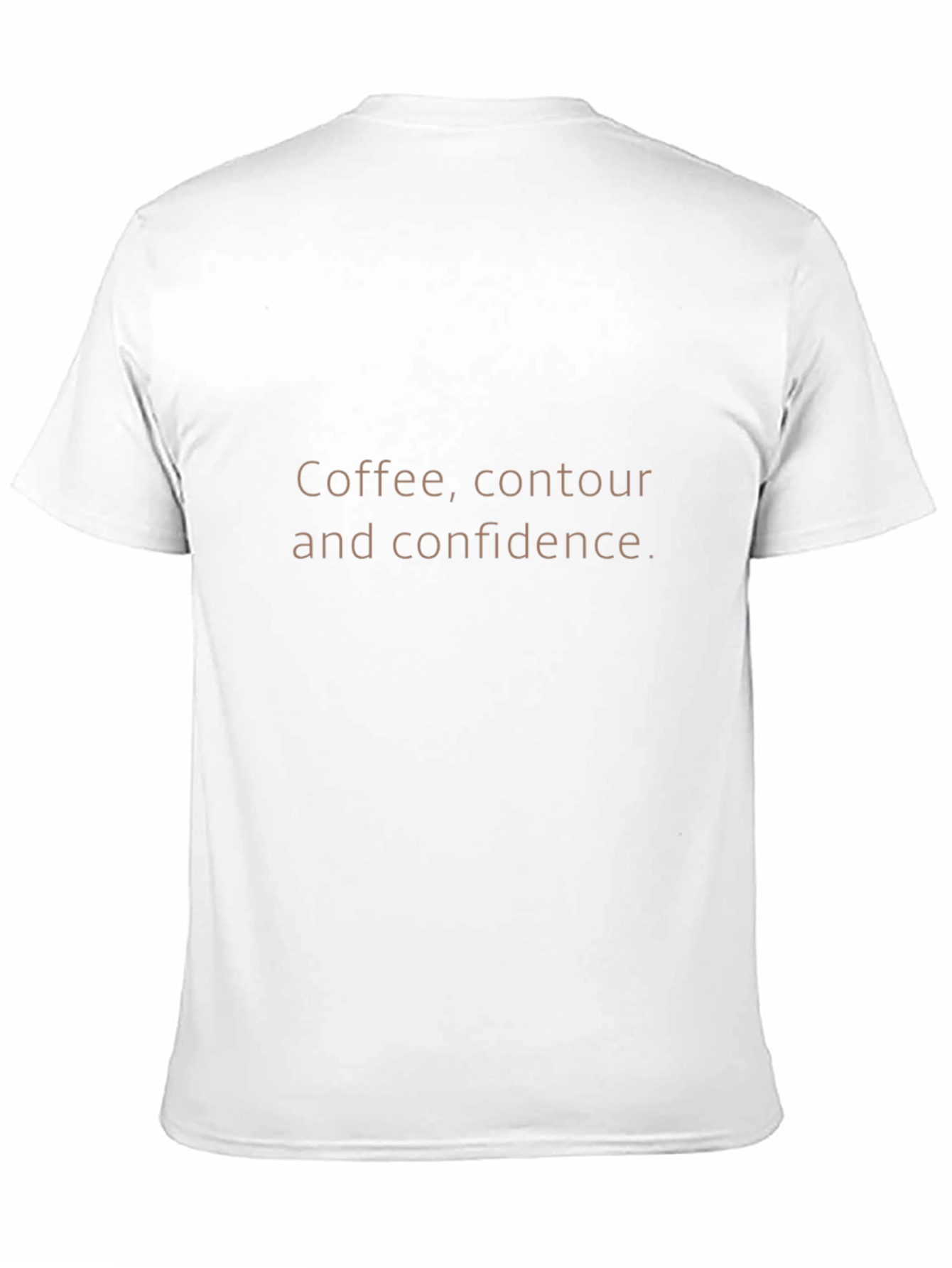 Coffee Contour Confidence T-Shirt