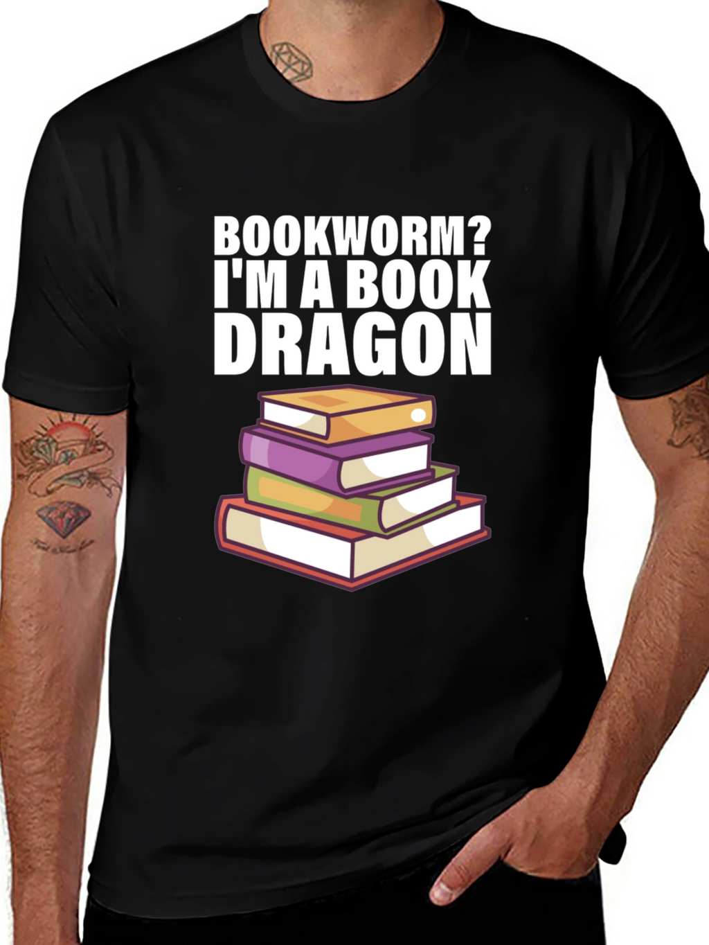 Bookworm? Im a Book Dragon T-Shirt