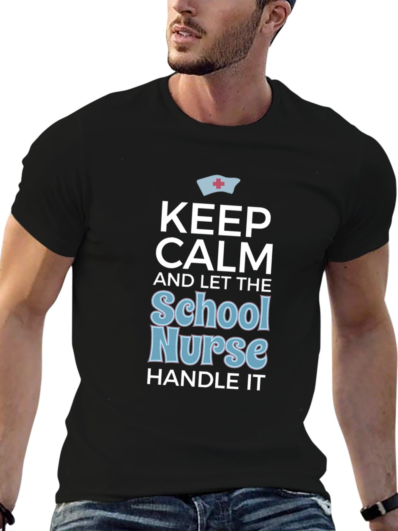 Keep Calm School Nurse T-Shirt