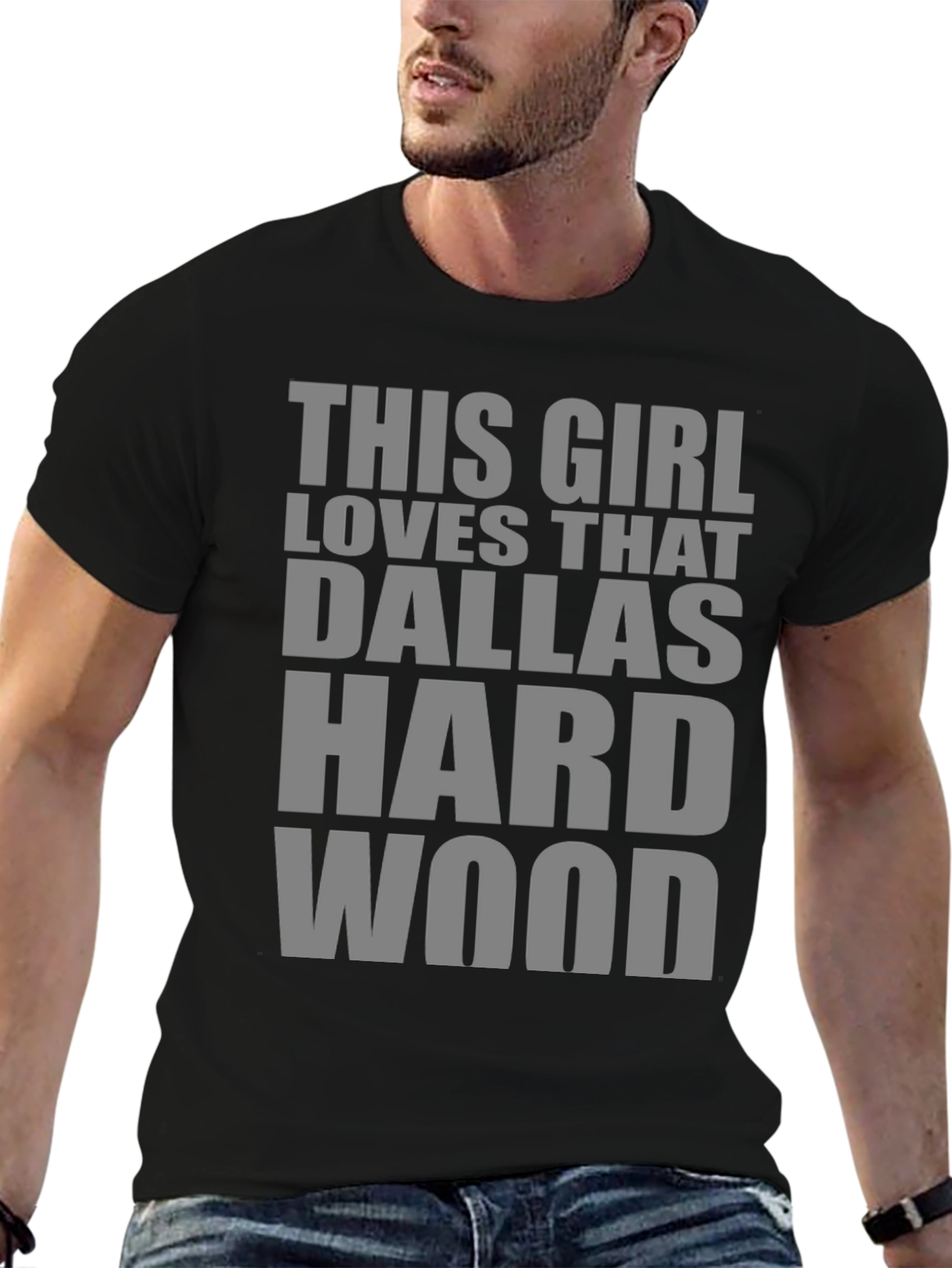 This Girl Loves That Dallas Hardwood T-Shirt