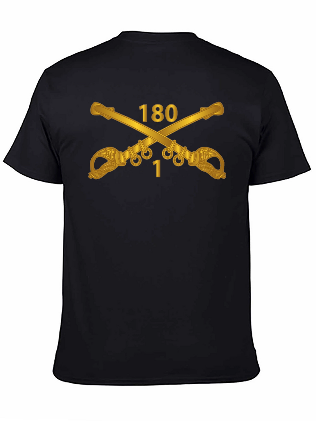 180th Cavalry Regiment T-Shirt - Black