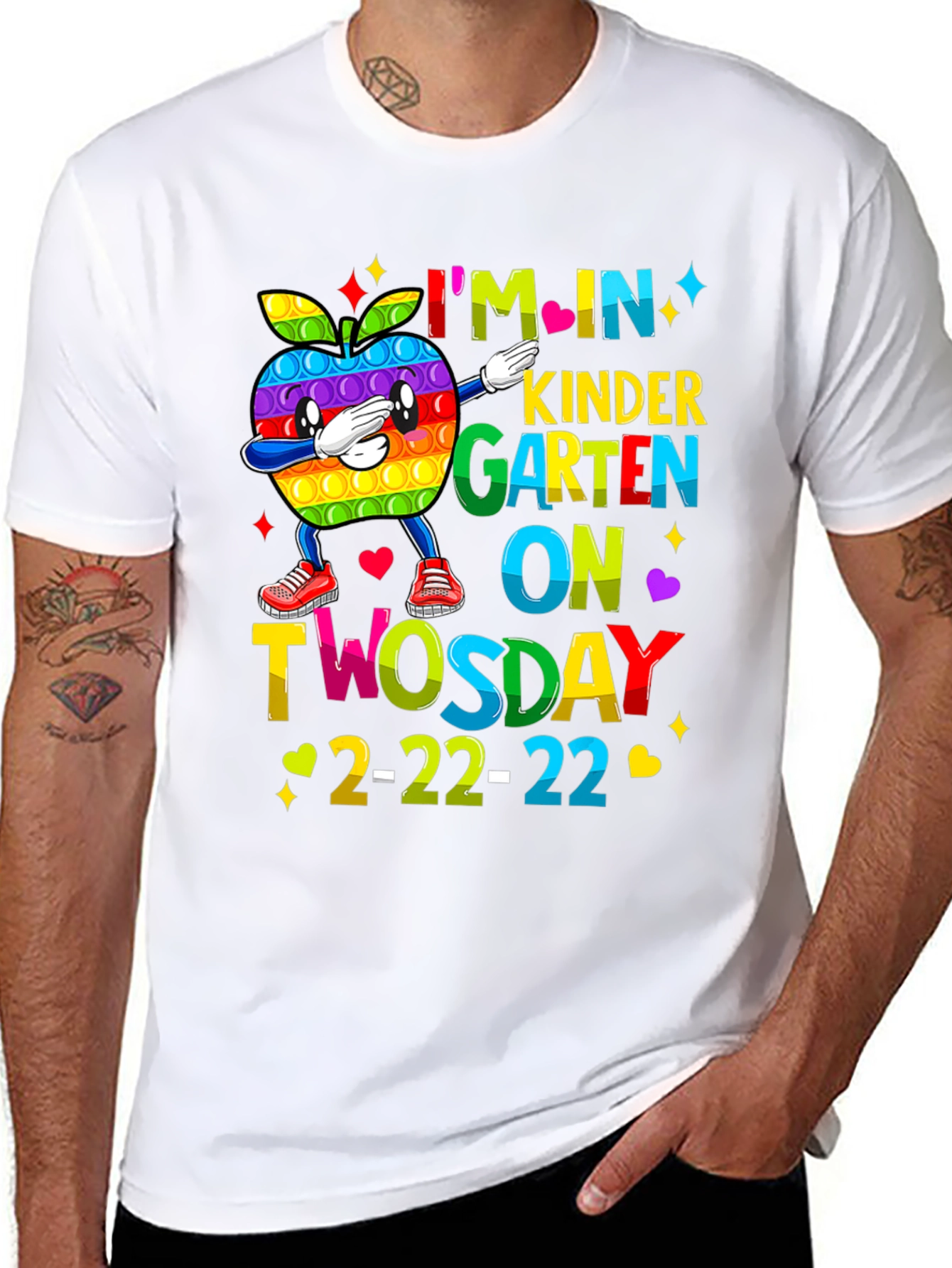 Im In Kindergarten On Twosday 2-22-22 T-Shirt