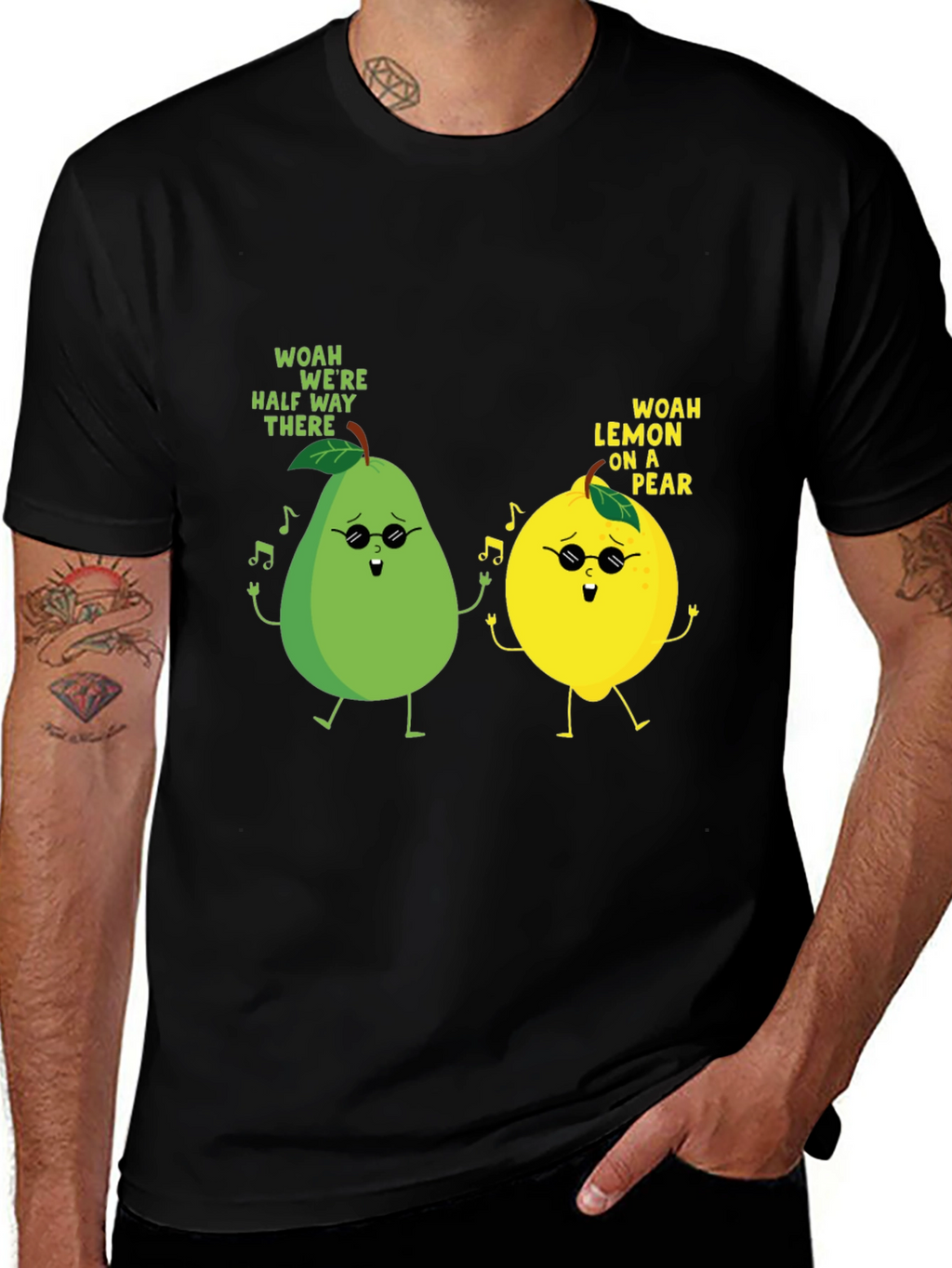 Woah! Pear & Lemon Graphic Tee
