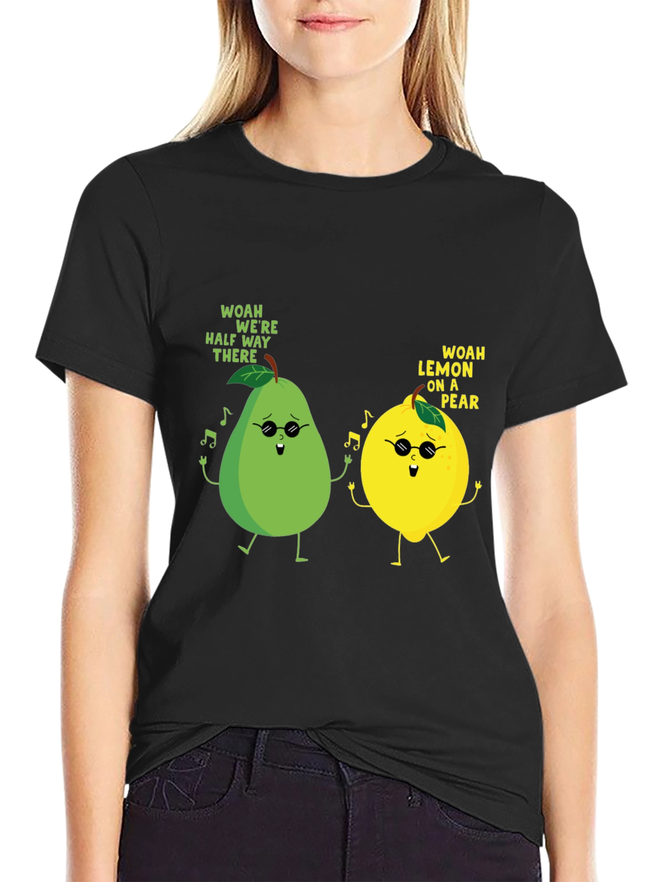 Woah! Pear & Lemon Graphic Tee