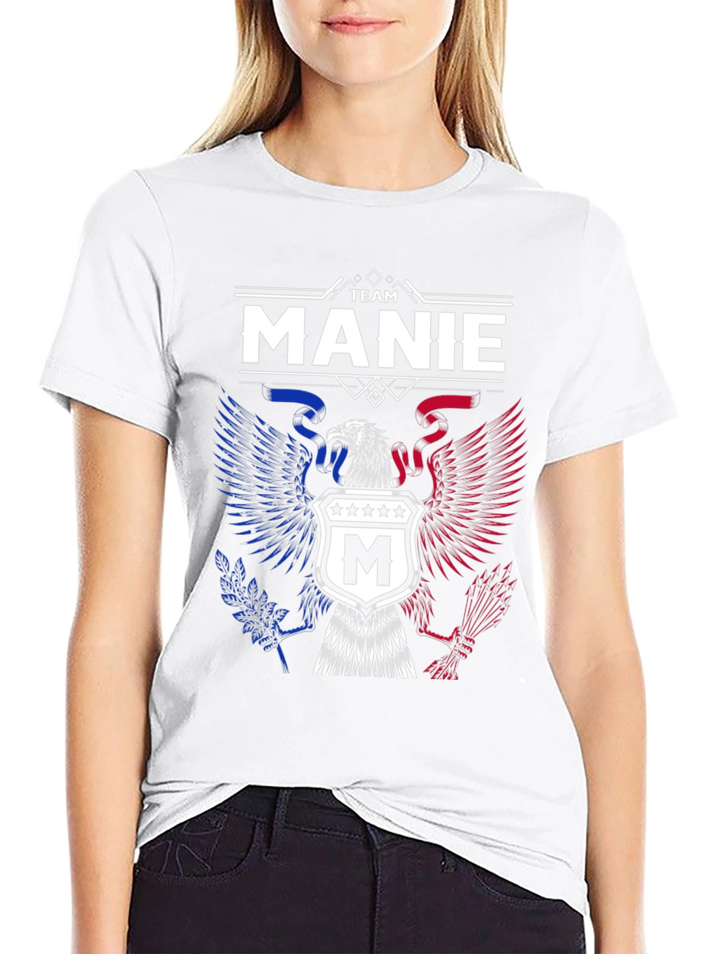 Team Manie Patriotic Eagle T-Shirt