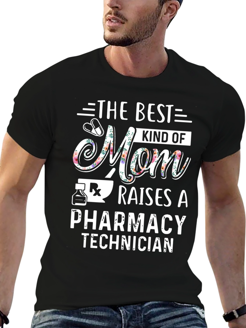 Best Mom Pharmacy Tech T-Shirt