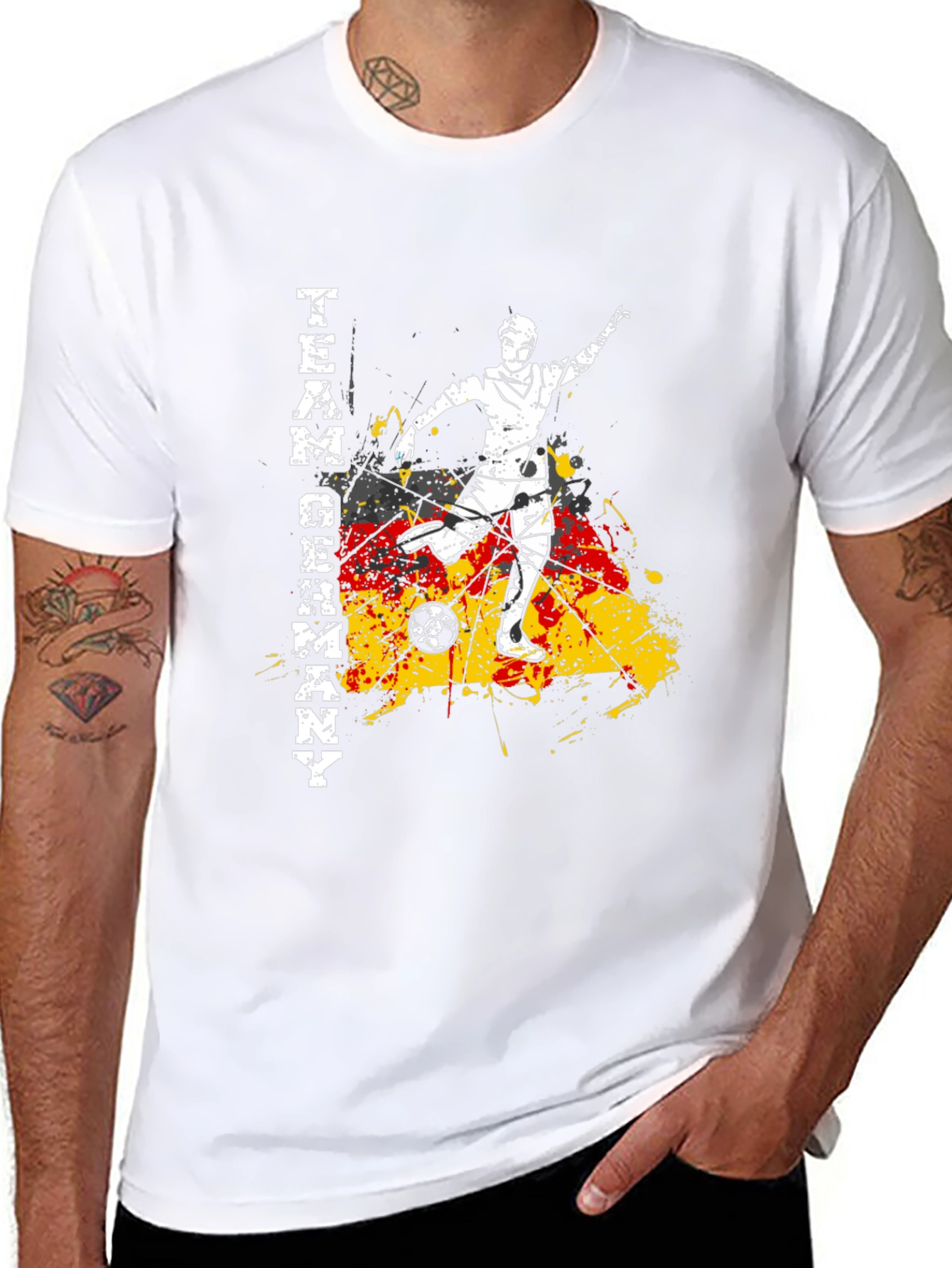 Team Germany Soccer T-Shirt - Black