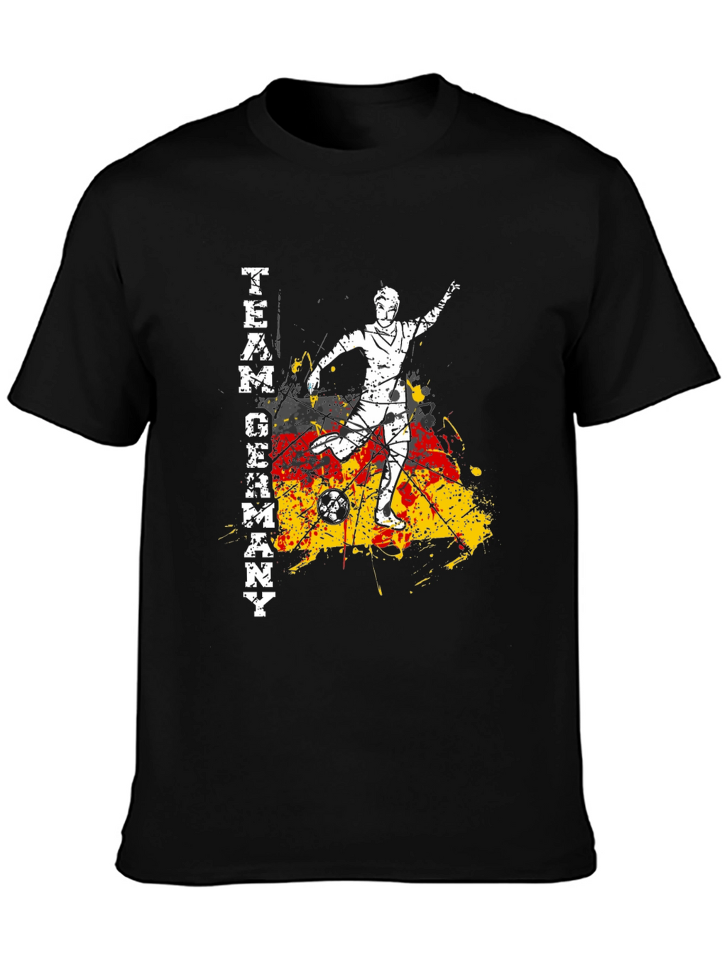 Team Germany Soccer T-Shirt - Black
