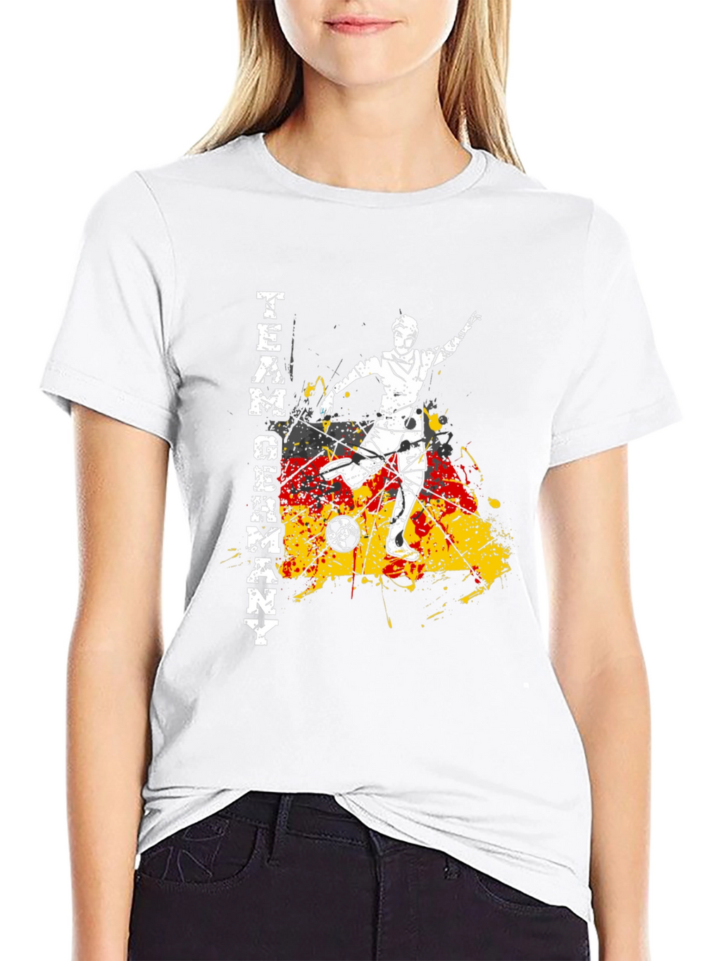 Team Germany Soccer T-Shirt - Black