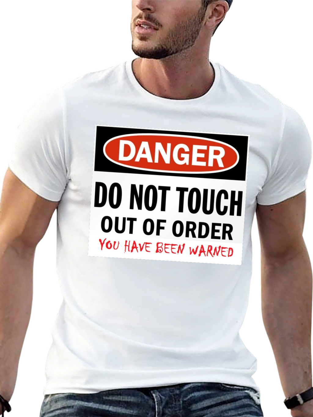 Danger Do Not Touch Out of Order T-Shirt
