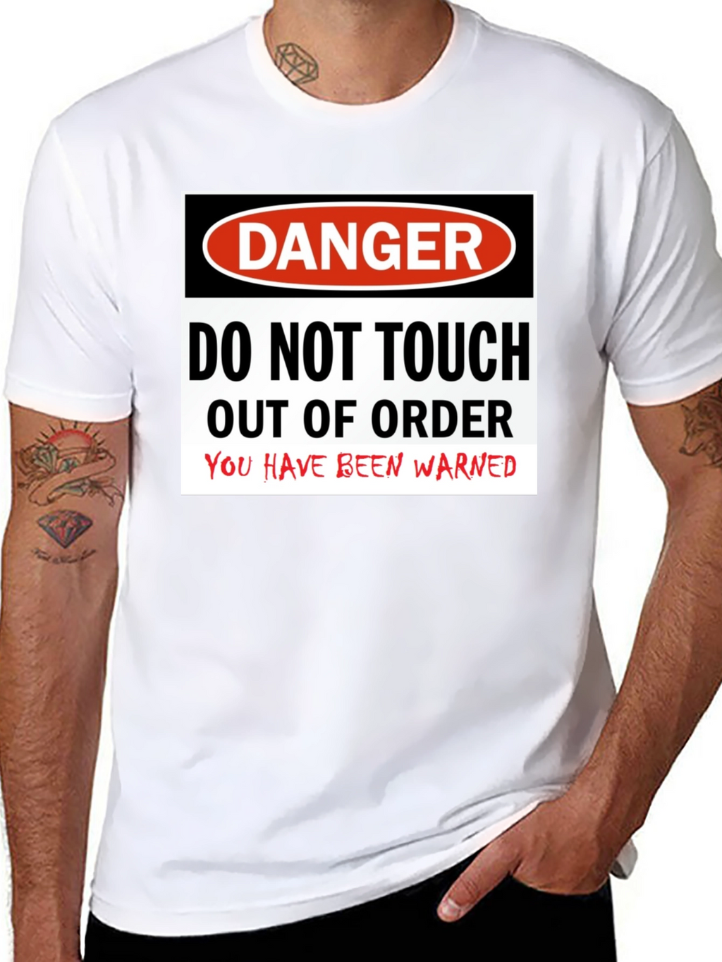 Danger Do Not Touch Out of Order T-Shirt