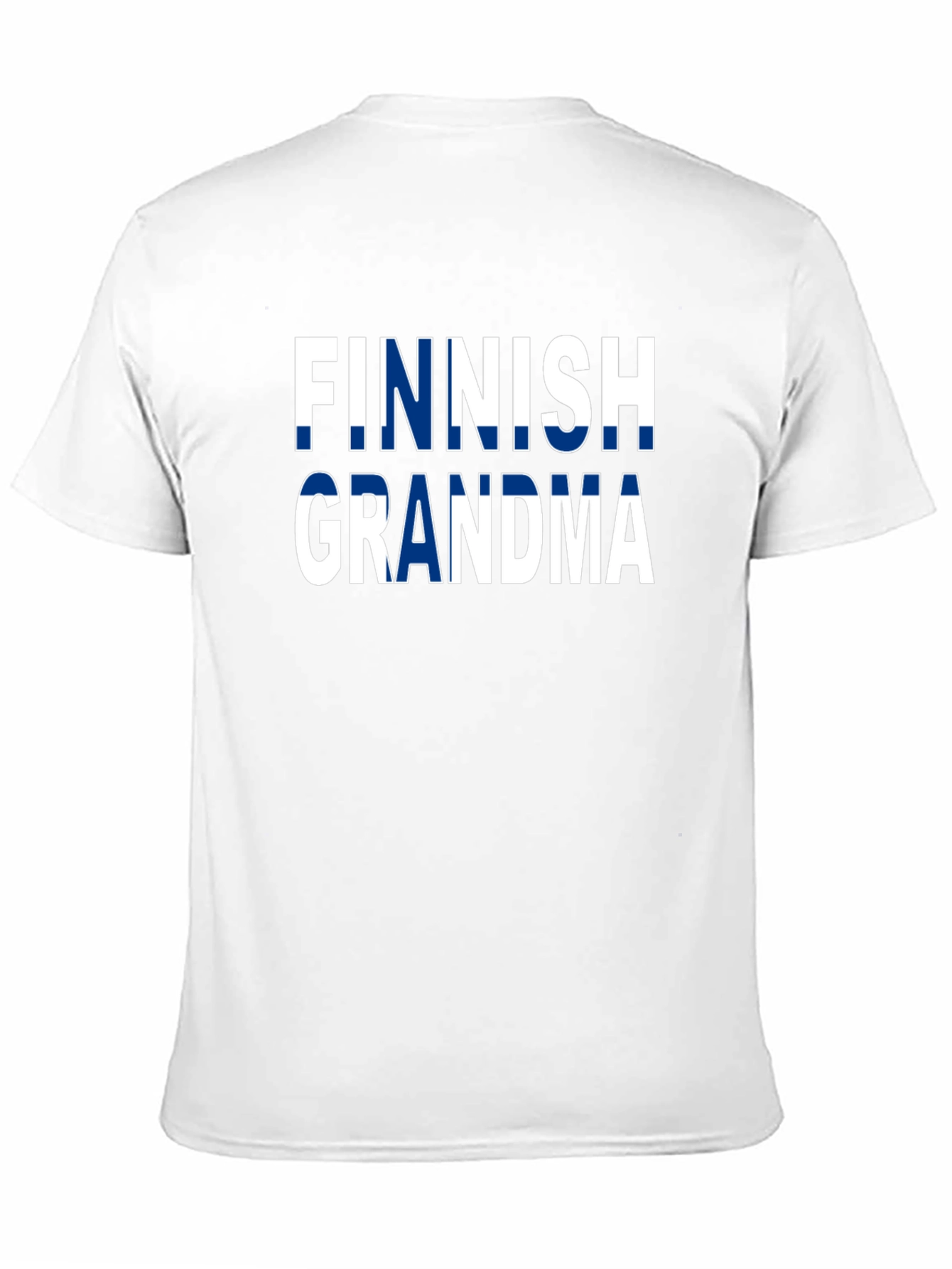 Finnish Grandma T-Shirt - Finland Flag