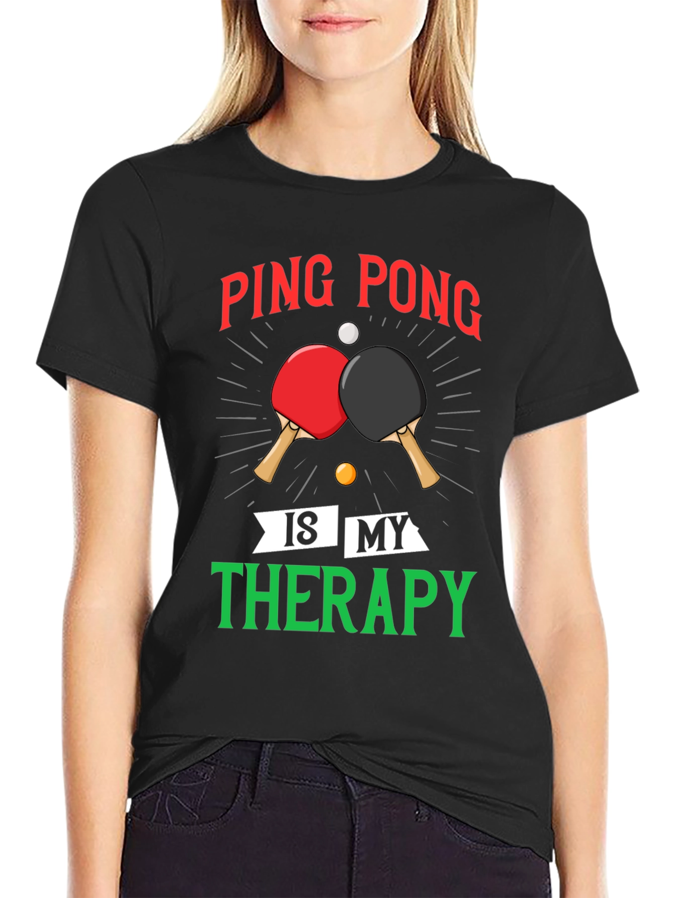 Ping Pong Therapy T-Shirt