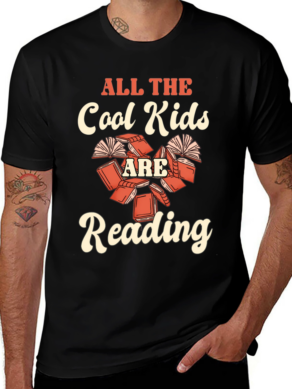 Cool Kids Reading T-Shirt