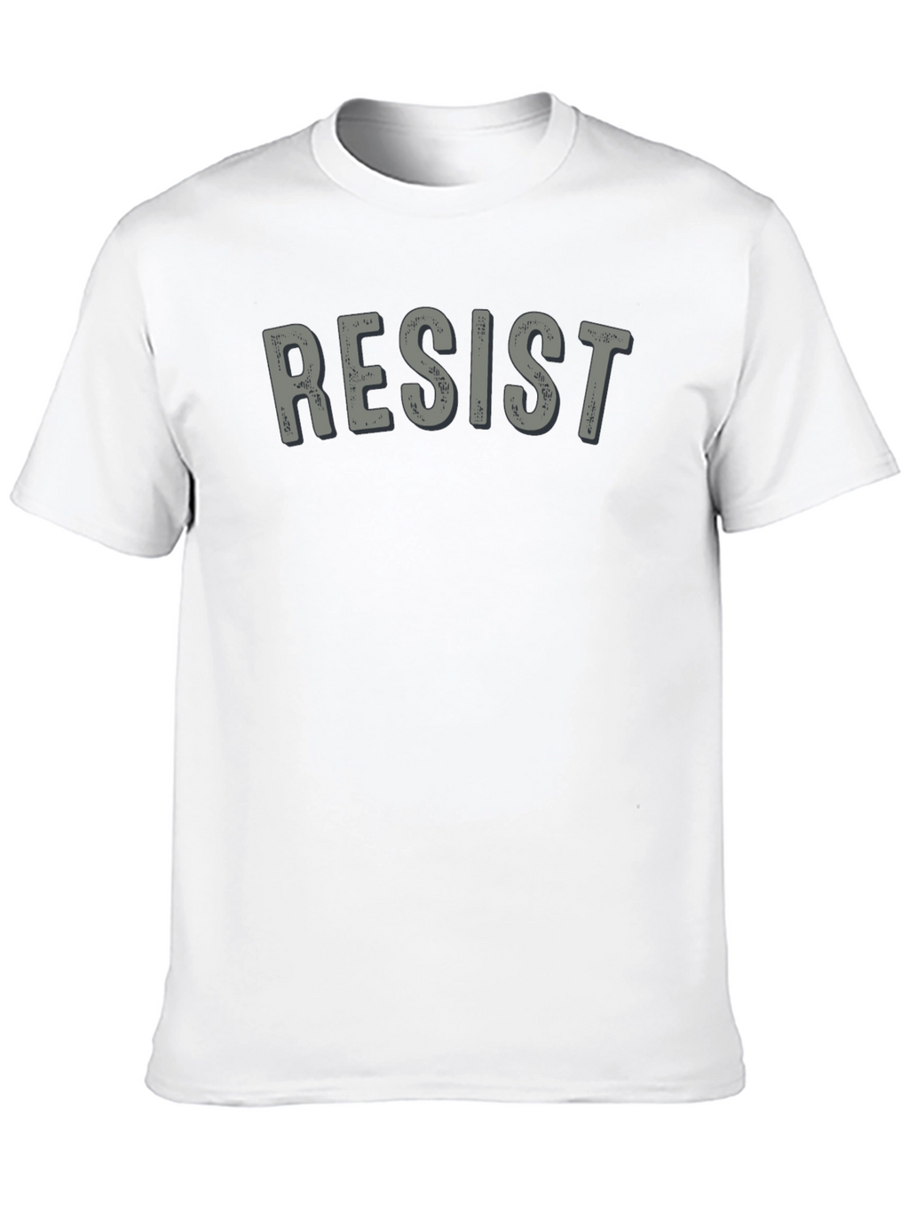 Resist Graphic Tee - Mens Black T-Shirt