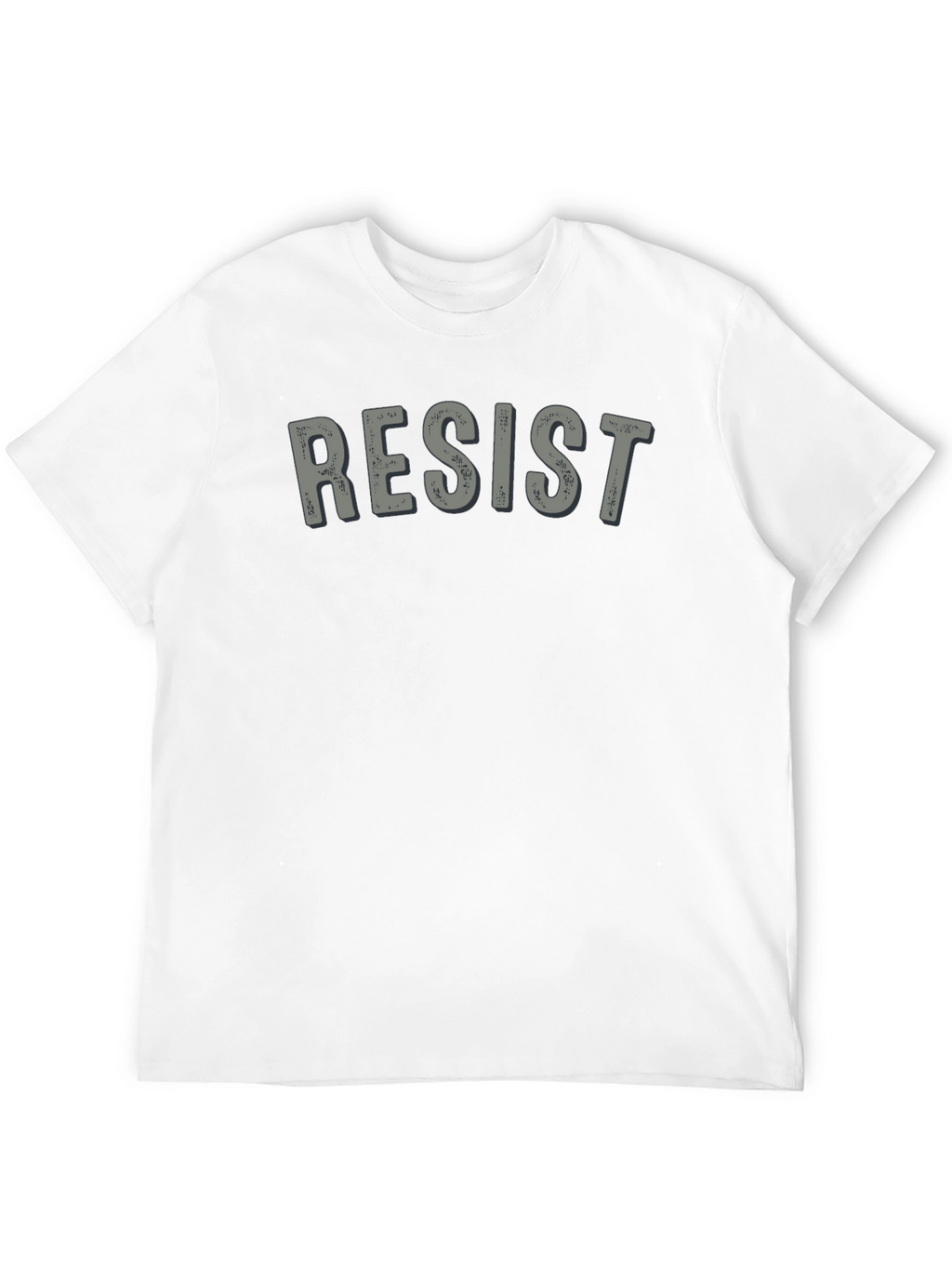 Resist Graphic Tee - Mens Black T-Shirt