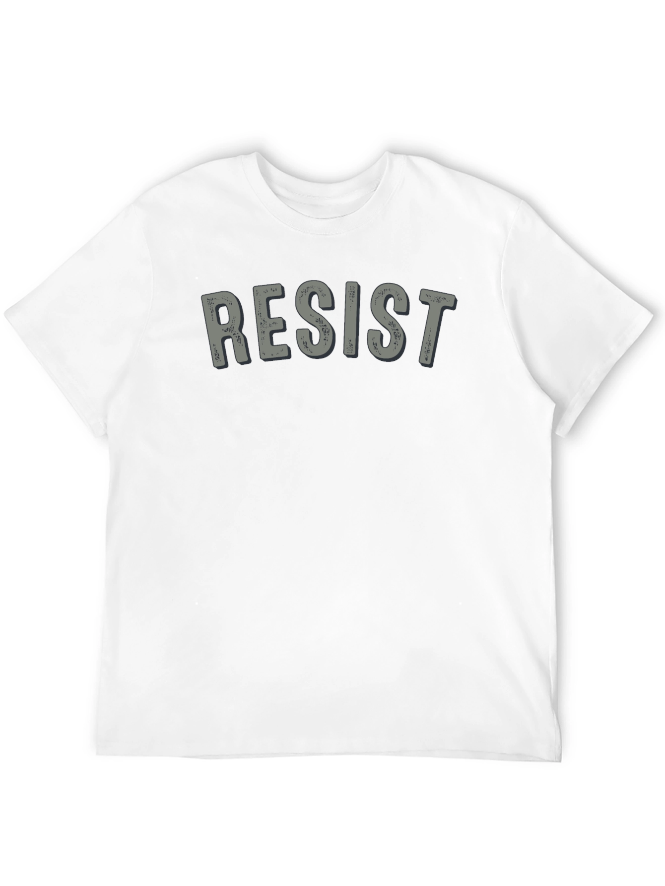 Resist Graphic Tee - Mens Black T-Shirt
