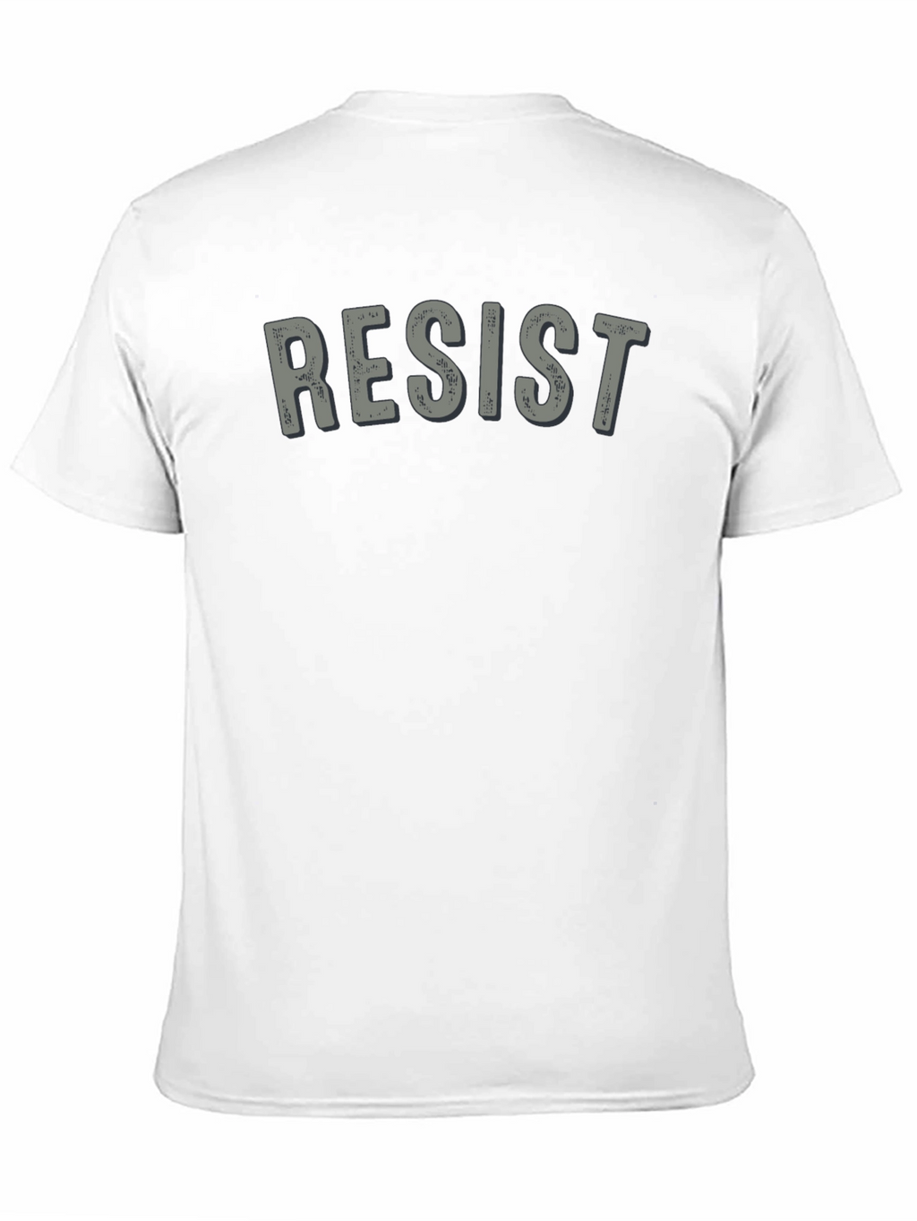 Resist Graphic Tee - Mens Black T-Shirt